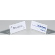 DURABLE Porte-noms pour table en forme L, en acrylique