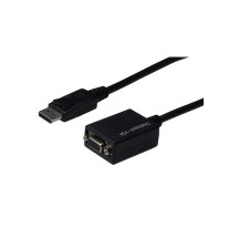 DIGITUS Câble adaptateur, DisplayPort - HD15, 0,15 m, noir
