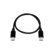 LogiLink Câble USB 2.0, USB-C - USB-C mâle, 1,0 m, noir