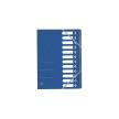 Oxford Trieur Top File+, A4, 12 compartiments, bleu clair