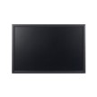 Bi-Office Tableau noir, cadre noir, 1.200 x 900 mm