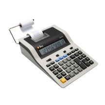 TWEN Calculatrice imprimante 130 PD, gris / noir