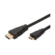 DIGITUS Câble de raccordement High Speed, HDMI-A-Mini HDMI-C