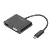 DIGITUS Convertisseur vidéo USB 3.1, USB-C - HDMI/VGA