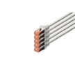 DIGITUS Câble patch Cat. 6, S/FTP, 15,0 m, set de 5, gris