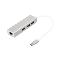 DIGITUS Hub USB 3.0 Super Speed, 3 ports + éthernet