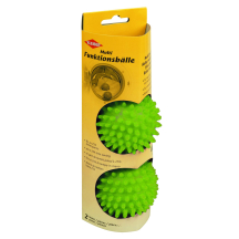 KLEIBER Boule de lavage et de massage, set de 2, vert