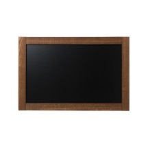 Bi-Office Tableau noir, rustique, 1.200 x 900 mm, marron