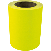 RNK Verlag Notes adhésives en rouleau, 60 mm x 10 m, jaune