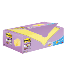 Post-it Bloc-note Super Sticky Notes, 127 x 76mm, 20+4,jaune