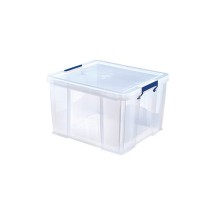 Fellowes Boîte de rangement ProStore, 48 litres, transparent