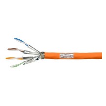 LogiLink Câble d'installation, Cat.7A, S/FTP, 100 m, Simplex