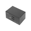 DIGITUS Commutateur KVM, 2 ports, double affichage, 4K, HDMI