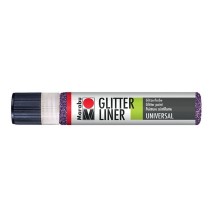 Marabu Peinture à effet Glitter-Liner, lavande scintillant
