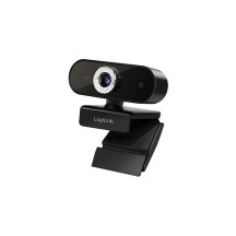 LogiLink Webcam Pro Full HD USB avec micro, noir