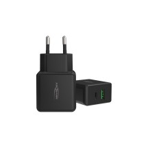 ANSMANN Chargeur USB Home Charger HC218PD, 2x port USB, noir