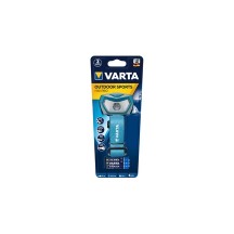 VARTA Lampe frontale LED 'Outdoor Sports H10 Pro', bleu/gris