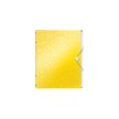 LEITZ Chemise de rangement WOW, A4, PP, jaune métallisé