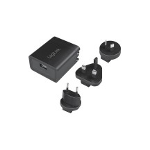 LogiLink Chargeur secteur USB de voyage, Fast Charging 2,1A