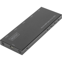DIGITUS Répartiteur HDMI extra-plat, 1x4, 4K/60 Hz, noir