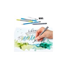 STAEDTLER Kit aquarelle & de calligraphie Watercolor