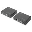 DIGITUS Kit d'extension KVM HDMI 2.0, HDBase T, 100 m