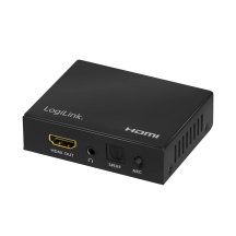 LogiLink Extracteur audio HDMI 4K/60Hz, noir