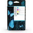 Cartouche Jet d'encre HP HP 932/933 (1 Noir + 1 Cyan + 1 Magenta + 1 Jaune) (*4) 6ZC71AE