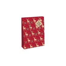 Clairefontaine Sac cadeay de Noël 'Lovely Home Red', grand