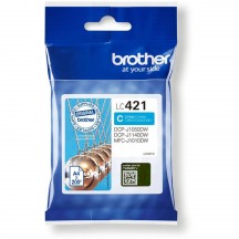 Cartouche Jet d'encre BROTHER LC421C Cyan LC421C