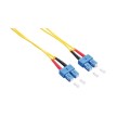 LogiLink Câble patch fibre optique, SC-Duplex-SC-Duplex, 1 m