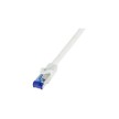 LogiLink Câble patch Ultraflex, Cat.6A, S/FTP, 0,25 m, blanc