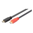 DIGITUS Câble de raccordement HDMI high Speed, 10 m, noir/