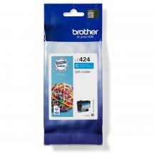 Cartouche Jet d'encre BROTHER Cyan LC424C