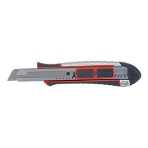MAUL Cutter de sécurité MAULtool, lame: 18 mm, argent/rouge