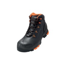 uvex 2 Chaussures montantes S3 SRC, T. 43, noir/orange