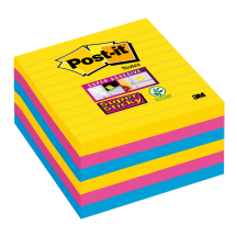 Post-it Bloc note adhésif Super Sticky Notes, 101x101 mm