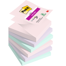 Post-it Bloc-note adhésif Super Sticky Z-Notes, 76 x 76 mm