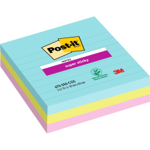 Post-it Bloc-note adhésif Super Sticky Notes, 101 x 101 mm