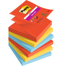 Post-it Bloc-note adhésif Super Sticky Z-Notes, 76 x 76 mm