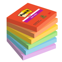 Post-it Bloc-note adhésif Super Sticky Notes, 76 x 76 mm