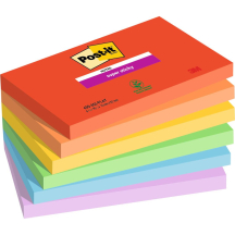 Post-it Bloc-note adhésif Super Sticky Notes, 127 x 76 mm