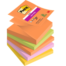 Post-it Bloc-note adhésif Super Sticky Z-Notes, 76 x 76 mm