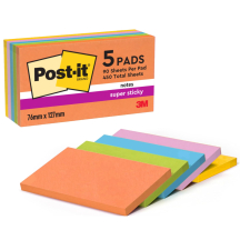 Post-it Bloc-note adhésif Super Sticky Notes, 127 x 76 mm