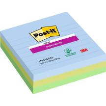 Post-it Bloc-note adhésif Super Sticky Notes, 101 x 101 mm