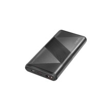LogiLink Batterie externe mobile, 10.000 mAh, 2x USB, noir