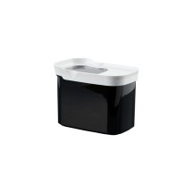emsa Boîte verseuse/boîte de conservation, 1,0 L, noir/blanc