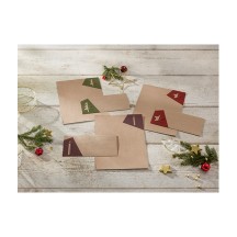 sigel Set de papier à motif de Noël 'Cut-out style', A4