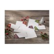 sigel Set d'enveloppes à motif de Noël 'Cut-out style', long