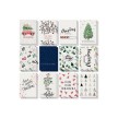 sigel Set de cartes postales de Noël 'Colourful Chrismas'